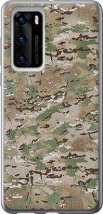 Чехол на Huawei P40 Камуфляж v5 1201u-1840