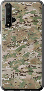 Чехол на Huawei Nova 5T Камуфляж v5 1201u-1833