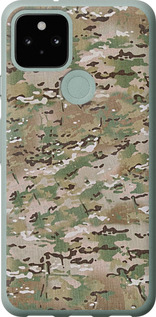 Чехол на Google Pixel 5 Камуфляж v5 1201u-2044