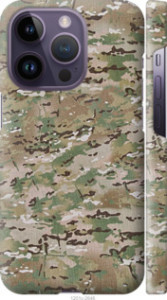 Чехол на iPhone 14 Pro Камуфляж v5 1201m-2646