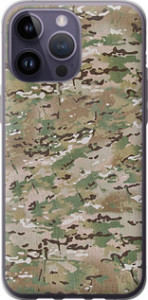 Чохол на iPhone 14 Pro Max Камуфляж v5 1201u-2667