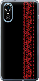 Чохол на ZTE Blade A31 Plus Вишиванка 53 2041u-2637 (Червоний)