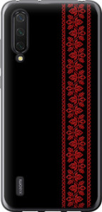 Чехол на Xiaomi Mi CC9 Вышиванка 53 2041u-1747 (Красный) для Xiaomi Mi CC9