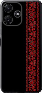 Чохол на Xiaomi Redmi 12 5G Вишиванка 53 2041u-3194 (Червоний)