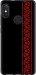 Чехол на Xiaomi Redmi Note 5 Вышиванка 53 2041t-1516 (Красный)