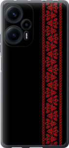 Чехол на Xiaomi Redmi Note 12 Turbo Вишиванка 53 2041u-3025 (Червоний)