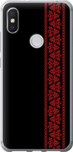 Чохол на Xiaomi Redmi S2 Вишиванка 53 2041u-1494 (Червоний)