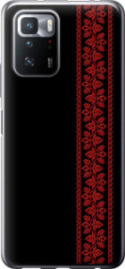 Чохол на Xiaomi Poco X3 GT Вишиванка 53 2041u-2511 (Червоний)