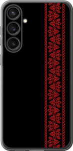 Чехол на Samsung Galaxy S23 FE Вишиванка 53 2041u-3136 (Червоний)