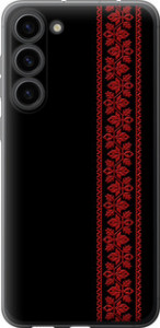 Чехол на Samsung Galaxy S23 Plus Вышиванка 53 2041u-2905 (Красный)