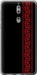 Чехол на Nokia 8 Вышиванка 53 2041u-1115 (Красный)