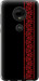 Чехол на Motorola Moto G7 Вышиванка 53 2041u-1614 (Красный)