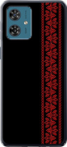 Чехол на Motorola Moto G54 Вышиванка 53 2041u-3339 (Красный)