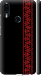 Чохол на Meizu Note 9 Вишиванка 53 2041m-1689 (Червоний)