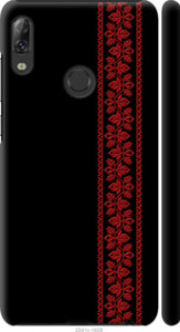 Чехол на Lenovo K5 Pro Вышиванка 53 2041m-1608 (Красный)