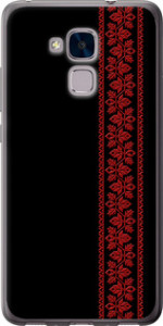 Чехол на Huawei GT3 Вышиванка 53 2041t-472 (Красный)