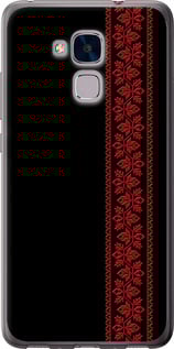Чохол на Huawei Honor 5C Вишиванка 53 2041t-356 (Червоний)