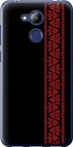 Чехол на Huawei Honor 6C Pro Вышиванка 53 2041u-1358 (Красный)