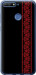 Чехол на Huawei Honor 7C Вышиванка 53 2041u-1411 (Красный)