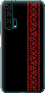 Чехол на Huawei Honor 20 Pro Вышиванка 53 2041t-1702 (Красный)