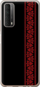Чехол на Huawei P Smart 2021 Вышиванка 53 2041u-2100 (Красный)