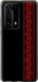 Чехол на Huawei P40 Pro Plus Вышиванка 53 2041u-1917 (Красный)