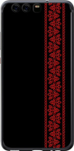 Чехол на Huawei P10 Вышиванка 53 2041u-780 (Красный)