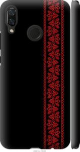 Чехол на Huawei Nova 3 Вышиванка 53 2041m-1535 (Красный)
