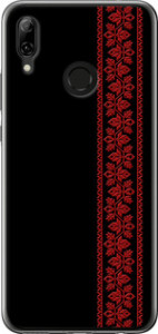 Чехол на Huawei Nova 3 Вышиванка 53 2041u-1535 (Красный)