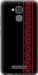 Чохол на Asus Zenfone 3 Max ZC520TL Вишиванка 53 2041u-442 (Червоний)