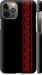 Чехол на iPhone 12 Pro Max Вышиванка 53 2041m-2054 (Красный)