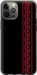 Чохол на iPhone 12 Pro Max Вишиванка 53 2041u-2054 (Червоний)