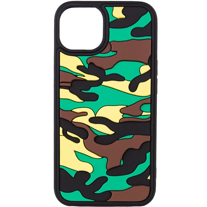 Чохол TPU+PC Army Collection на Apple iPhone 13 Pro (6.1") (Зелений)