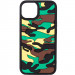 Чохол TPU+PC Army Collection на Apple iPhone 13 Pro (6.1") (Зелений)