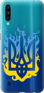 Чехол на ZTE Blade A7 2020 Герб v1 5258u-2108 (Желтый)