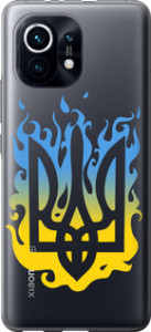 Чехол на Xiaomi Mi 11 Герб v1 5258t-2253 (Желтый)