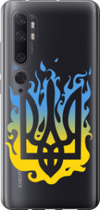 Чехол на Xiaomi Mi Note 10 Герб v1 5258t-1820 (Желтый) для Xiaomi Mi Note 10