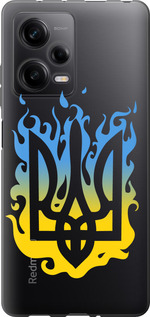 Чехол на Xiaomi Redmi Note 12 Pro 5G Герб v1 5258u-2932 (Жовтий)