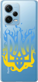 Чехол на Xiaomi Redmi Note 12 Pro+ 5G Герб v1 5258u-3612 (Жовтий)