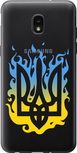 Чехол на Samsung Galaxy J7 2018 Герб v1 5258u-1502 (Желтый)