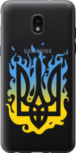 Чехол на Samsung Galaxy J7 2018 Герб v1 5258u-1502 (Желтый)