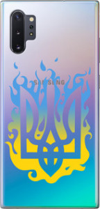 Чохол на Samsung Galaxy Note 10 Plus Герб v1 5258u-1756 (Жовтий)