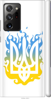 Чехол на Samsung Galaxy Note 20 Ultra Герб v1 5258m-2051 (Желтый)