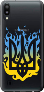 Чехол на Samsung Galaxy M10 Герб v1 5258t-1661 (Желтый)