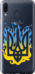 Чехол на Samsung Galaxy M20 Герб v1 5258u-1660 (Желтый)