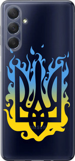 Чохол на Samsung Galaxy M54 Герб v1 5258u-3039 (Жовтий)