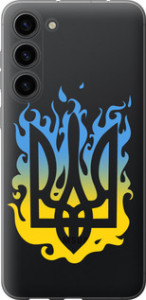 Чехол на Samsung Galaxy S23 Plus Герб v1 5258u-2905 (Желтый)