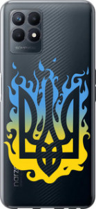 Чехол на Realme Narzo 50 Герб v1 5258u-3066 (Жовтий)