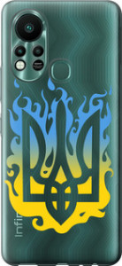 Чехол на Infinix Hot 11S Герб v1 5258u-2757 (Желтый)
