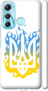 Чехол на Infinix Hot 11 Герб v1 5258m-2762 (Желтый)